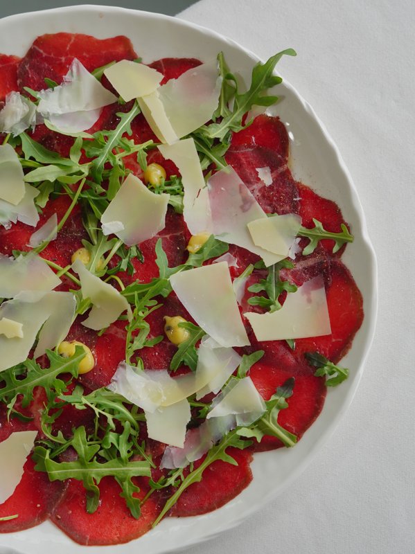 Carpaccio de boeuf
